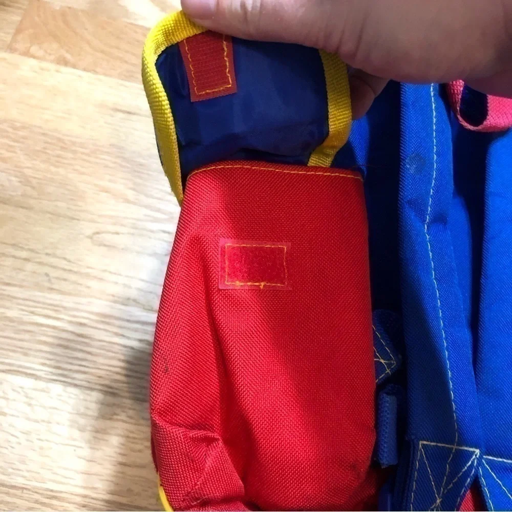 Thomas & Friends Tank Engine Train Small Backpack Blue Red Kids Preschool